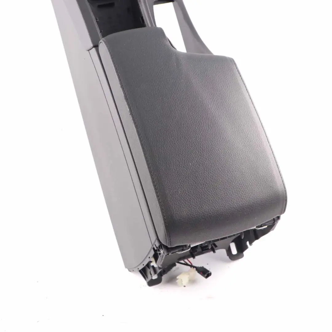 BMW E90 E91 LCI E92 Black Centre Console Armrest Cover Arm Rest Panel - SKU rhd-9153215 - Part number 9153215