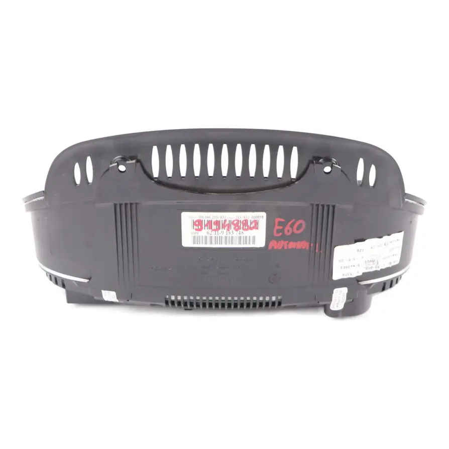 Instrument Cluster BMW E60 E61 Petrol Speedo Clocks Meter Automatic to with Part number 9153748 Instrument Cluster BMW E60 E61 Petrol Speedo Clocks Meter Automatic - SKU rhd-9153748 - Part number 9153748