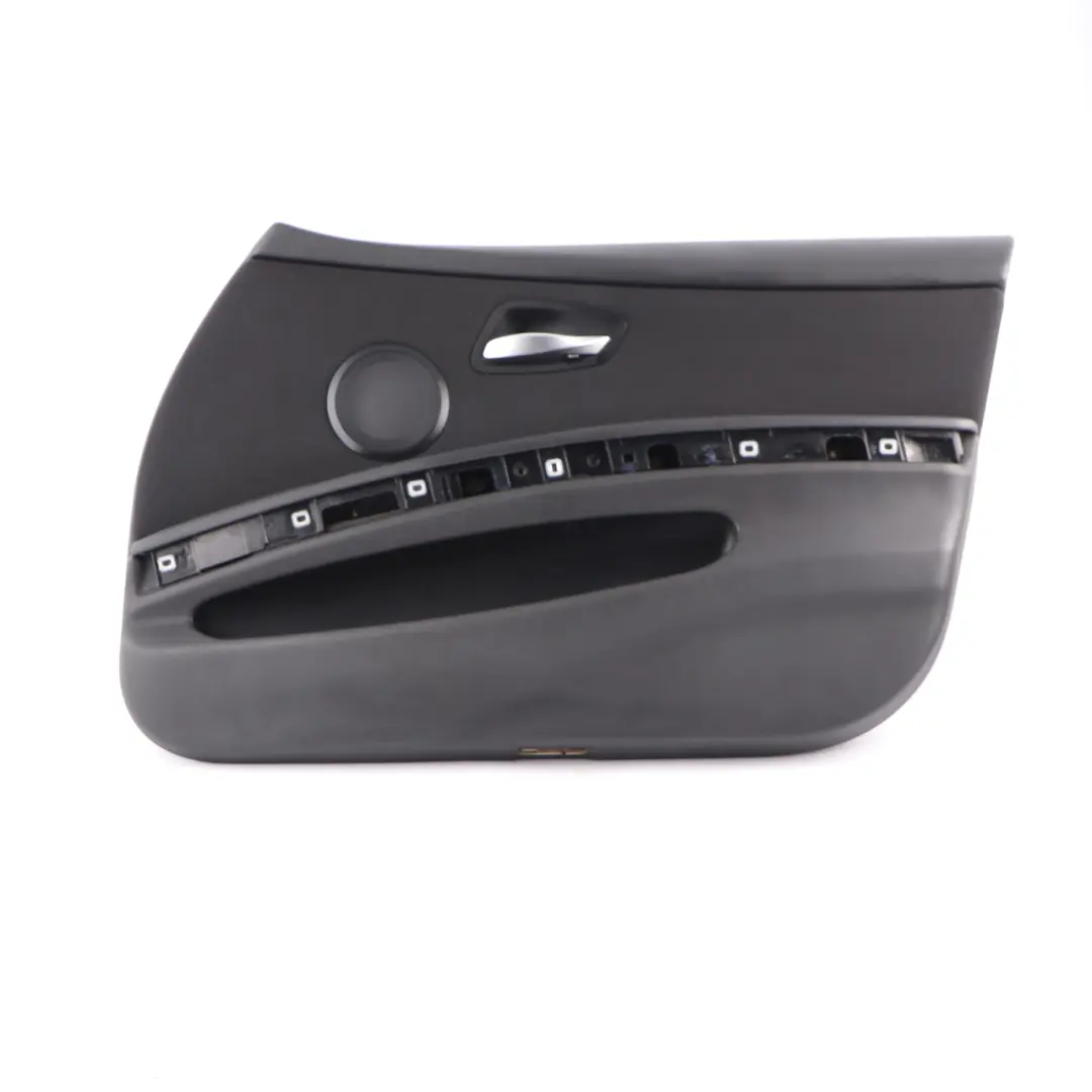 Door Card Trim Panel Front Right O/S Anthracite Black to BMW E90 E91 with Part number 9154154 BMW E90 E91 Door Card Trim Panel Front Right O/S Anthracite Black - SKU rhd-9154154 - Part number 9154154