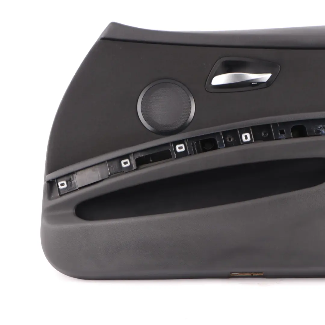 Door Card Trim Panel Front Right O/S Anthracite Black to BMW E90 E91 with Part number 9154154 BMW E90 E91 Door Card Trim Panel Front Right O/S Anthracite Black - SKU rhd-9154154 - Part number 9154154