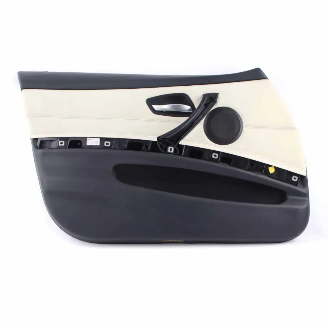 Door Card Front Left N/S Passenger Door Panel Lemon Leather to BMW E90 E91 with Part number 9154209 BMW E90 E91 Door Card Front Left N/S Passenger Door Panel Lemon Leather - SKU rhd-9154209 - Part number 9154209