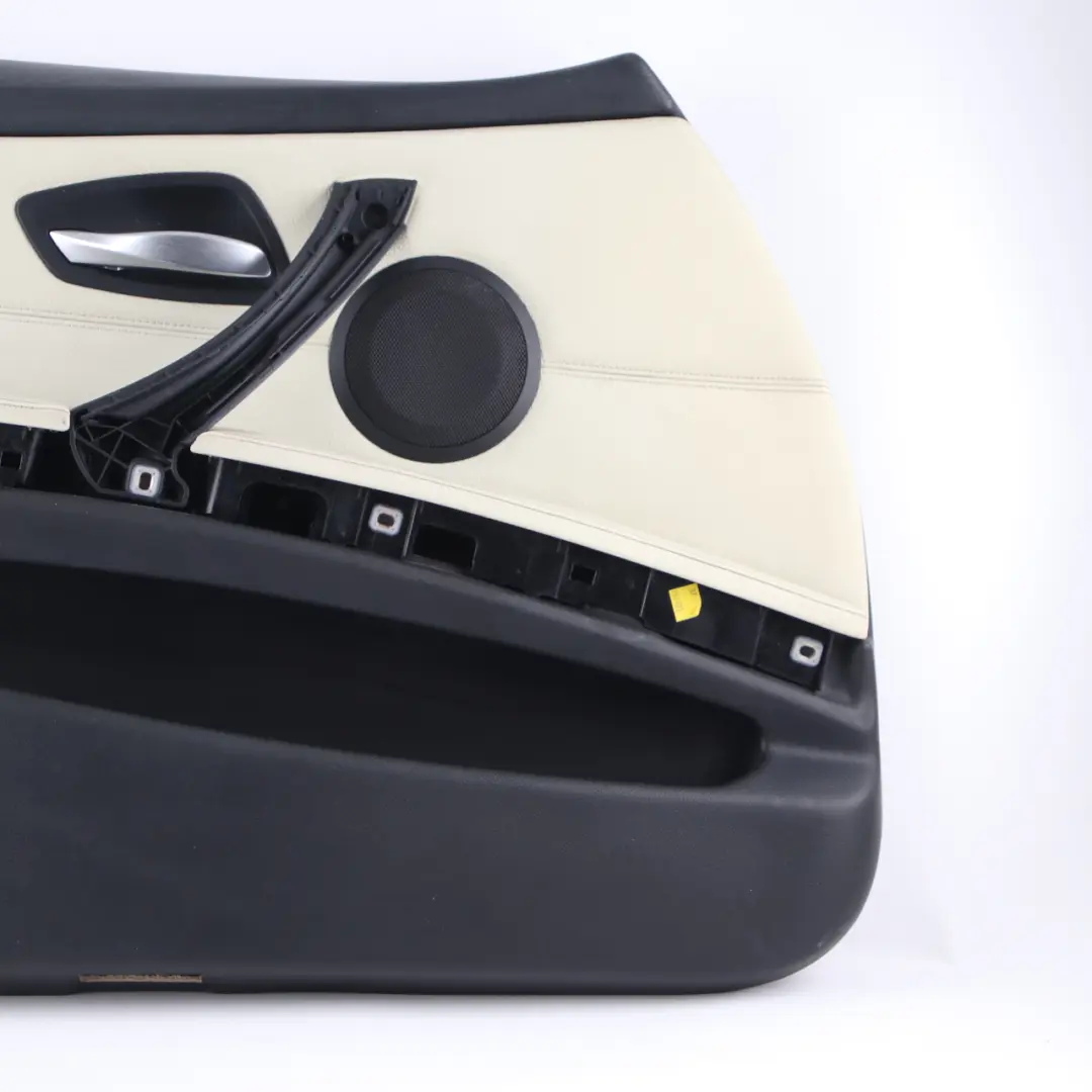 Door Card Front Left N/S Passenger Door Panel Lemon Leather to BMW E90 E91 with Part number 9154209 BMW E90 E91 Door Card Front Left N/S Passenger Door Panel Lemon Leather - SKU rhd-9154209 - Part number 9154209