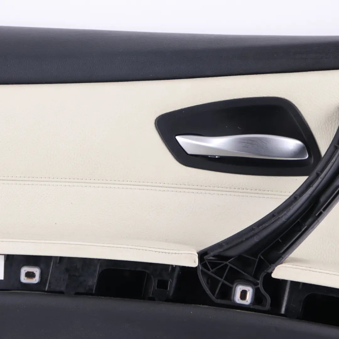 Door Card Front Left N/S Passenger Door Panel Lemon Leather to BMW E90 E91 with Part number 9154209 BMW E90 E91 Door Card Front Left N/S Passenger Door Panel Lemon Leather - SKU rhd-9154209 - Part number 9154209