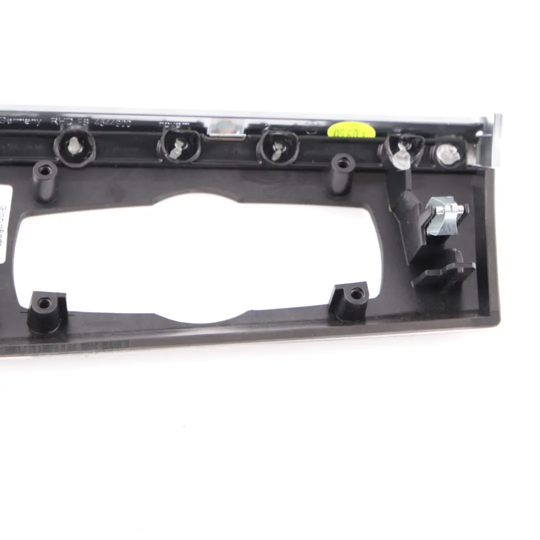 Dashboard Cover Trim Panel Right O/S Aluminium Fine Ground to BMW F01 F02 with Part number 9155152 BMW F01 F02 Dashboard Cover Trim Panel Right O/S Aluminium Fine Ground - SKU rhd-9155152 - Part number 9155152