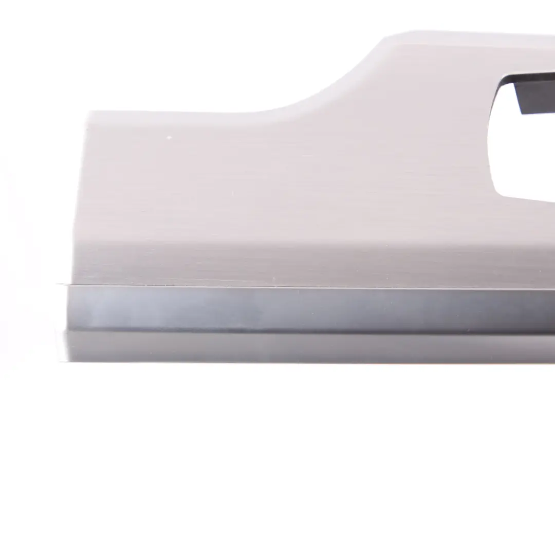 Dashboard Cover Trim Panel Right O/S Aluminium Fine Ground to BMW F01 F02 with Part number 9155152 BMW F01 F02 Dashboard Cover Trim Panel Right O/S Aluminium Fine Ground - SKU rhd-9155152 - Part number 9155152