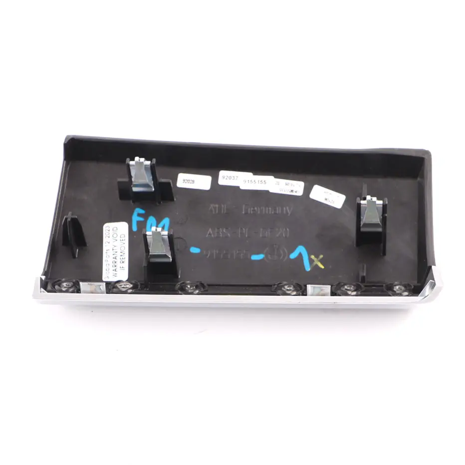 Dashboard Cover Trim BMW F01 F02 Decor Dash Panel Left Aluminium Alu to with Part number 9155155 Dashboard Cover Trim BMW F01 F02 Decor Dash Panel Left Aluminium Alu - SKU rhd-9155155-1 - Part number 9155155