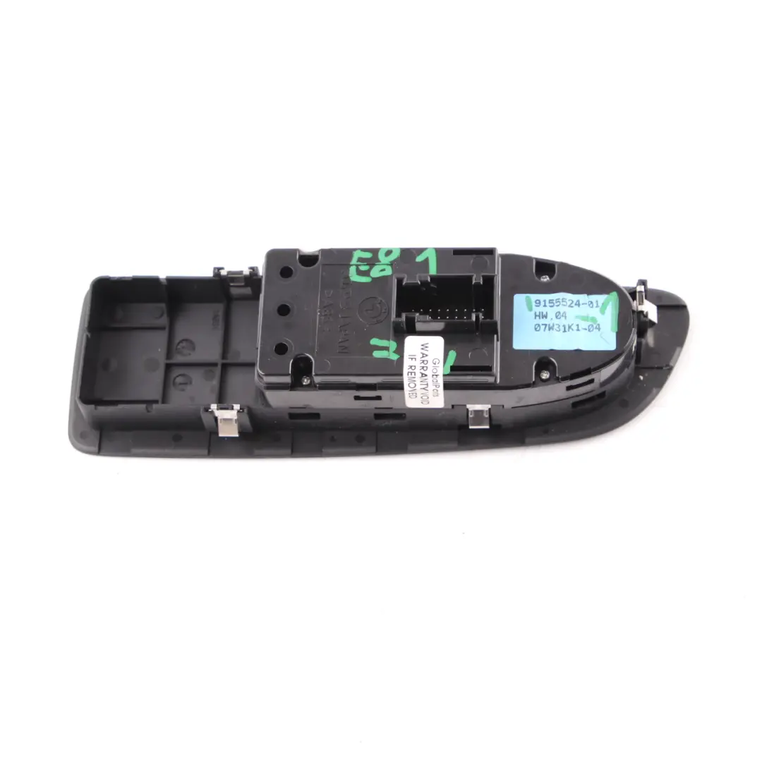 Switch Window Lifter BMW E81 E82 1 Driver Side Right O/S to with Part number 9155524 Switch Window Lifter BMW E81 E82 1 Driver Side Right O/S - SKU rhd-9155524-1 - Part number 9155524