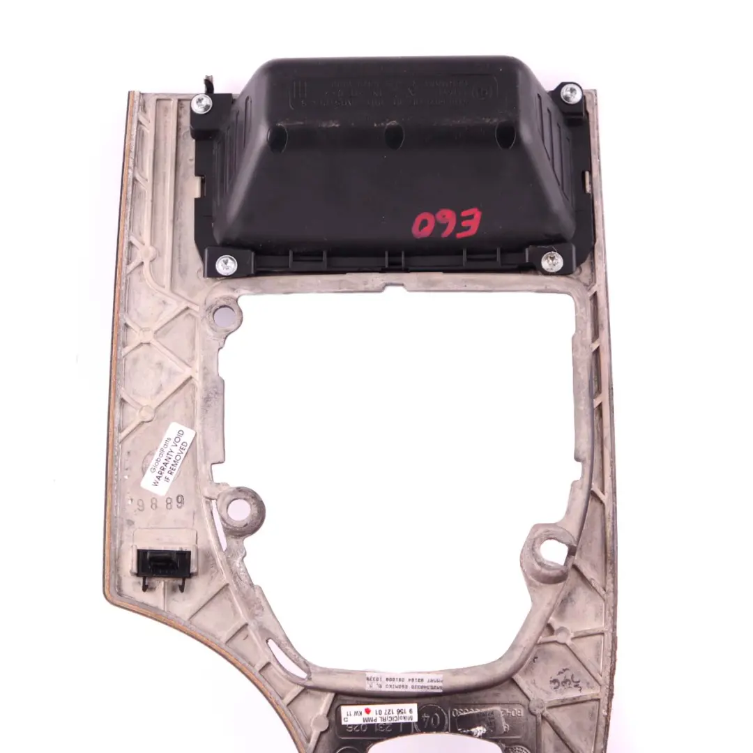 Centre Console Oddments Tray Dark Wood Dunkel to BMW 5 E60 E61 LCI Cover with Part number 9156127 BMW 5 E60 E61 LCI Cover Centre Console Oddments Tray Dark Wood Dunkel - SKU rhd-9156127 - Part number 9156127