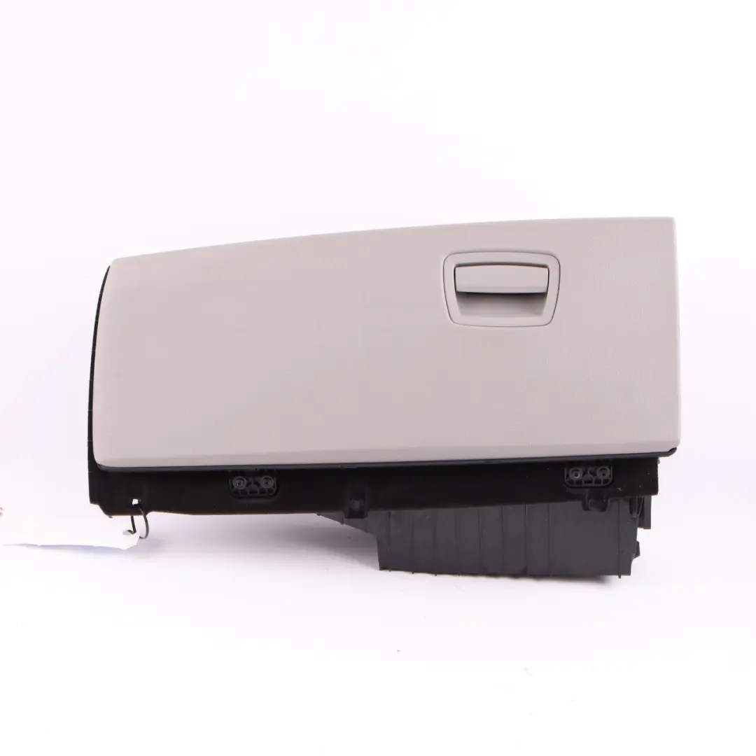 Glove Box BMW F01 Dashboard Dash Storage Trim Lid Everest Grey to with Part number 9159918 Glove Box BMW F01 Dashboard Dash Storage Trim Lid Everest Grey - SKU rhd-9159918 - Part number 9159918