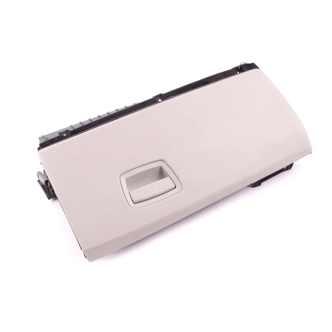 Glove Box BMW F01 Dashboard Dash Storage Trim Lid Everest Grey to with Part number 9159918 Glove Box BMW F01 Dashboard Dash Storage Trim Lid Everest Grey - SKU rhd-9159918 - Part number 9159918