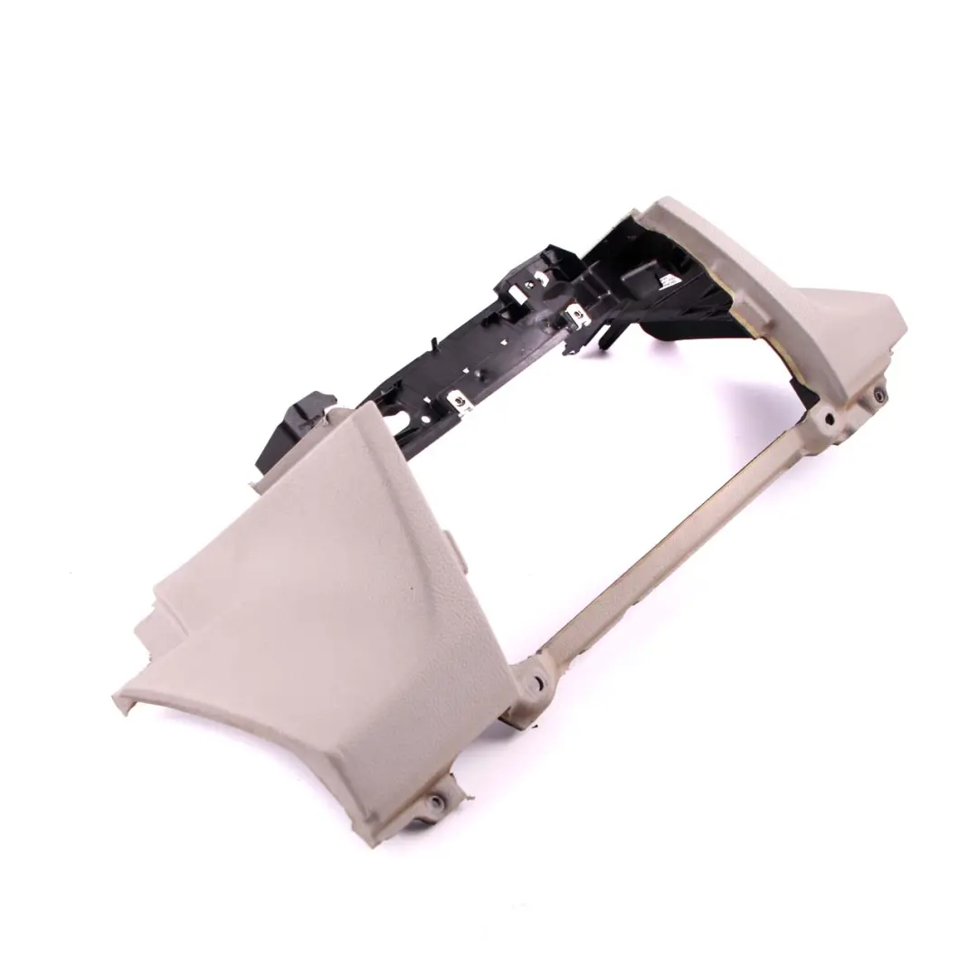 BMW 7 F01 F02 Dashboard Dash Instrument Panel Middle Trim Panel Everest Grey - SKU rhd-9160035 - Part number 9160035