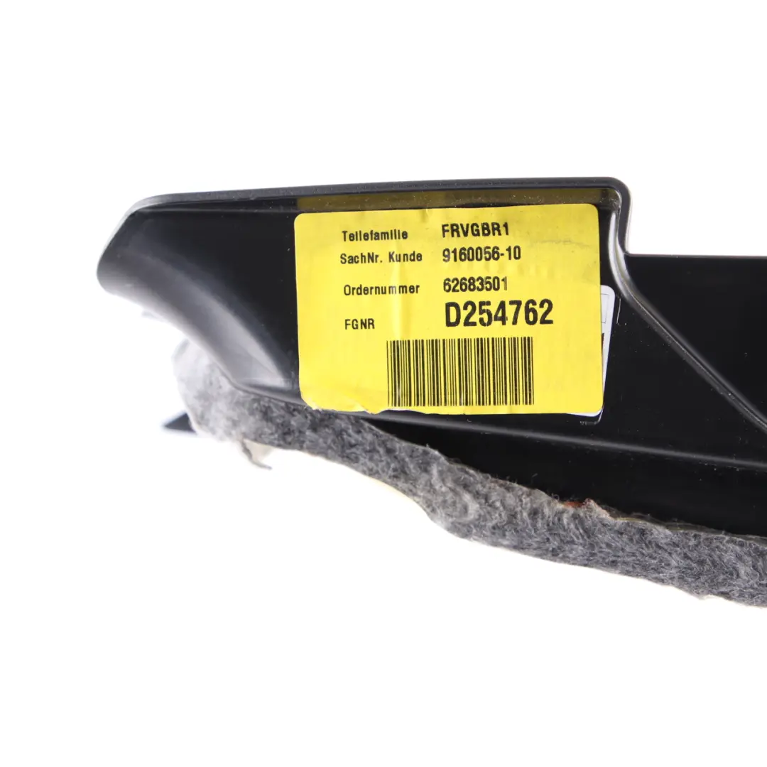  Footwell Trim BMW F01 F02 Passenger's Cover Panel Black - SKU rhd-9160056 - Part number 9160056