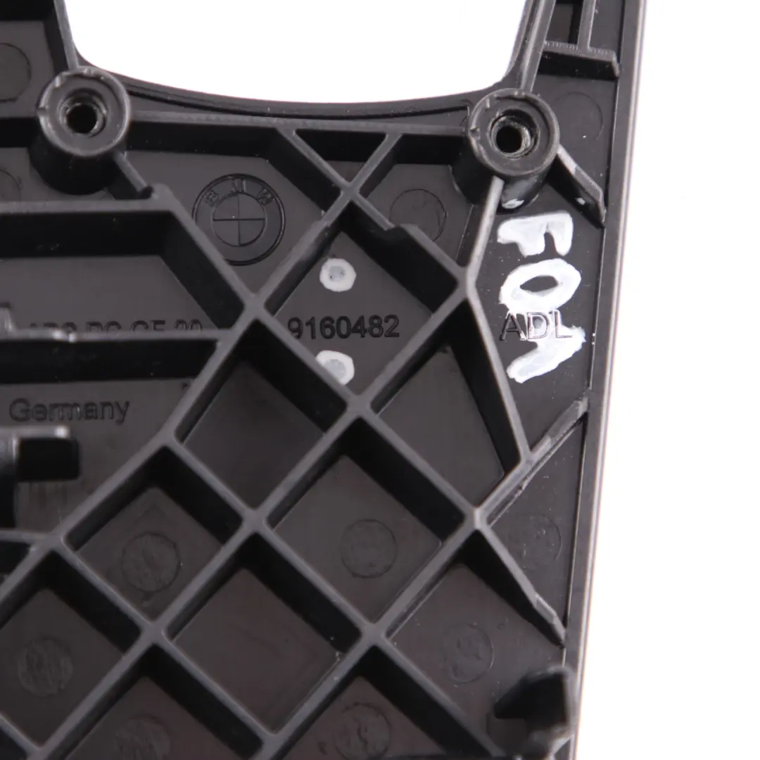 Centre Console Cover BMW F01 F02 Trim Ashtray Tray Aluminium Fineline to with Part number 9160482 Centre Console Cover BMW F01 F02 Trim Ashtray Tray Aluminium Fineline - SKU rhd-9160482 - Part number 9160482