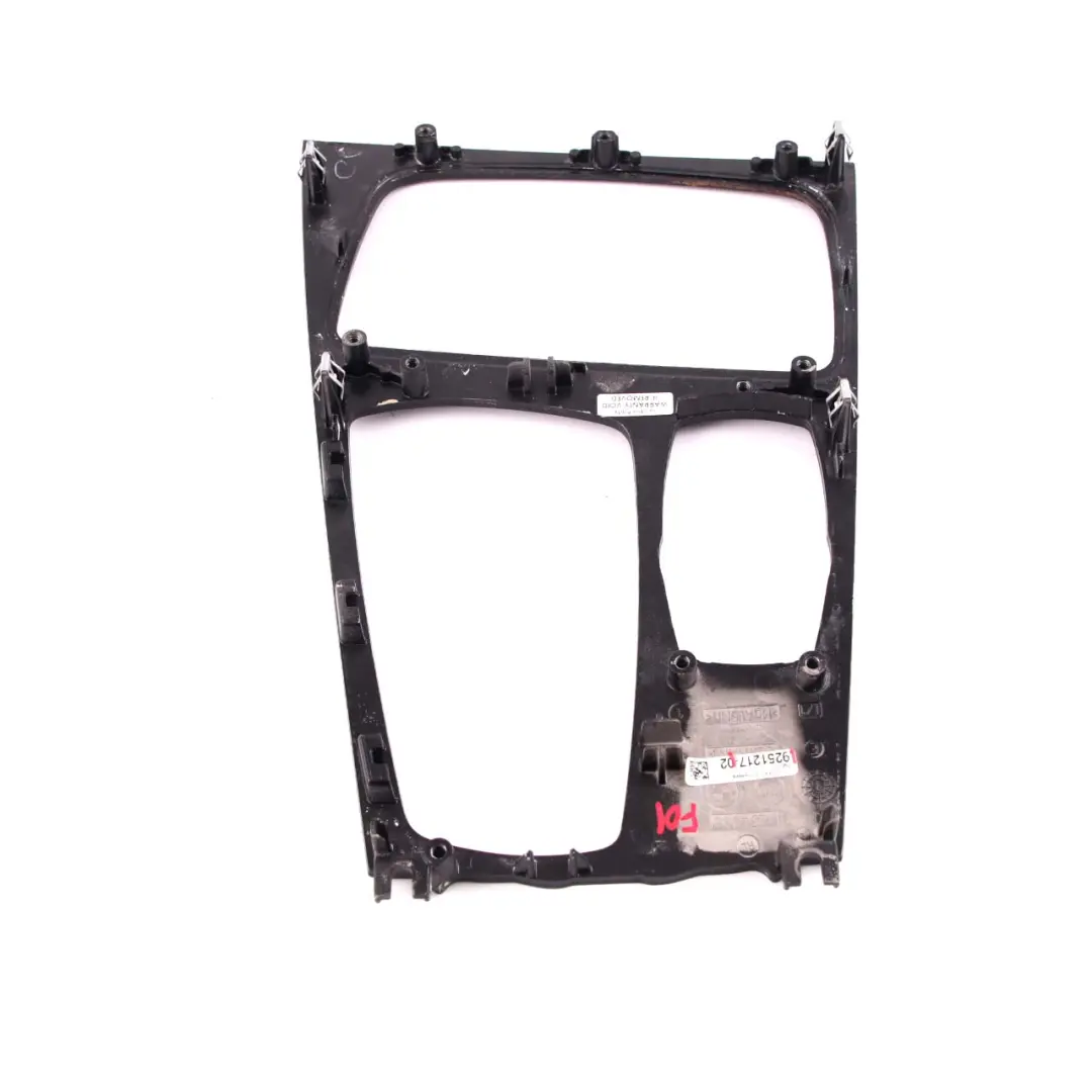  Centre Console Cover BMW F01 Trim Ashtray Tray Wood Fineline Gleaming - SKU rhd-9160484 - Part number 9251217