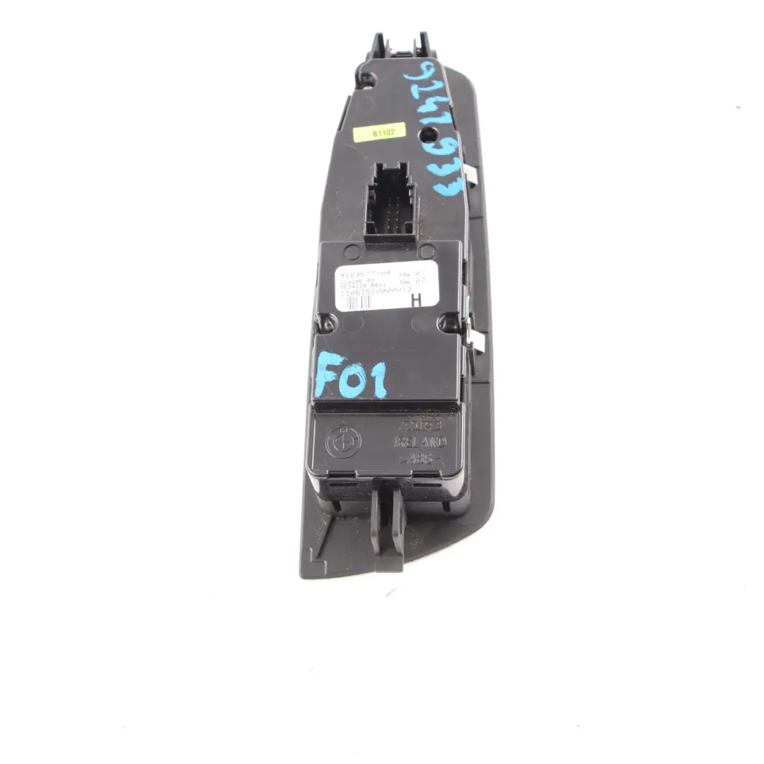 Window Lifter Switch Front Right O/S Door Control Module to BMW F01 F02 with Part number 9163577 BMW F01 F02 Window Lifter Switch Front Right O/S Door Control Module - SKU rhd-9163577 - Part number 9163577