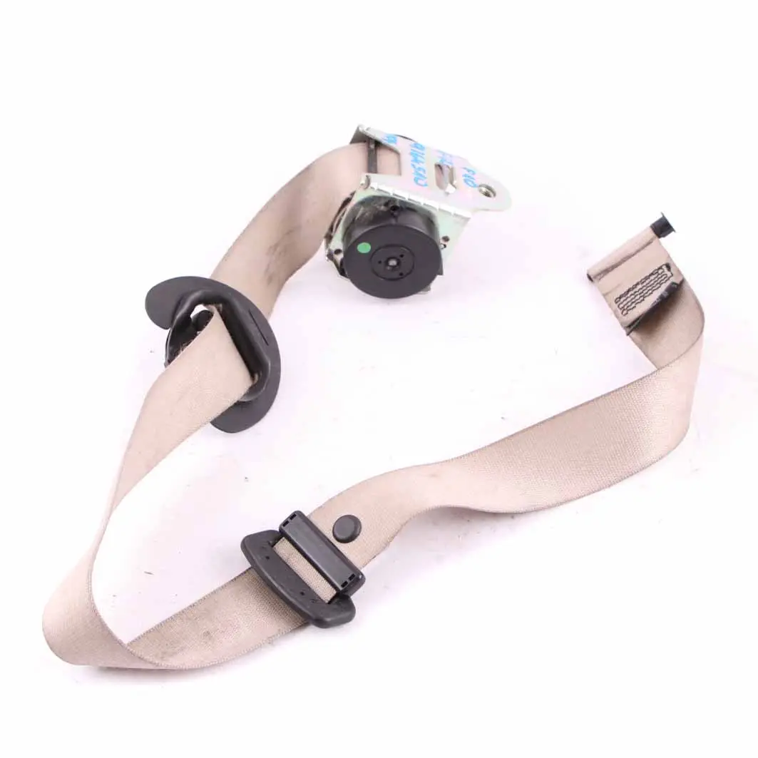 Upper Belt Front Right O/S Seatbelt Oyster to BMW F01 F02 F10 F11 Seat with Part number 9164510 BMW F01 F02 F10 F11 Seat Upper Belt Front Right O/S Seatbelt Oyster - SKU rhd-9164510 - Part number 9164510