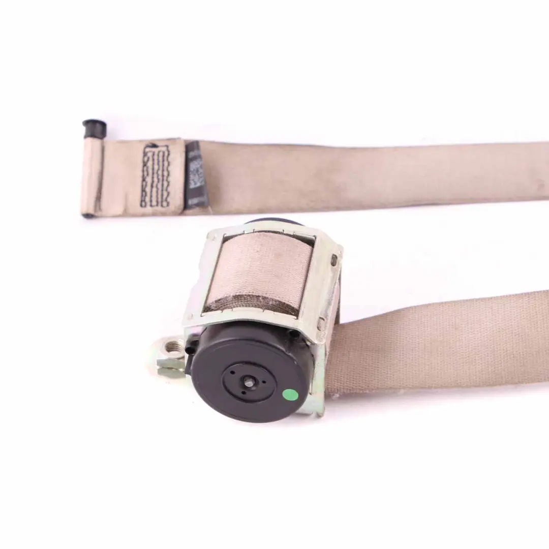 Upper Belt Front Right O/S Seatbelt Oyster to BMW F01 F02 F10 F11 Seat with Part number 9164510 BMW F01 F02 F10 F11 Seat Upper Belt Front Right O/S Seatbelt Oyster - SKU rhd-9164510 - Part number 9164510