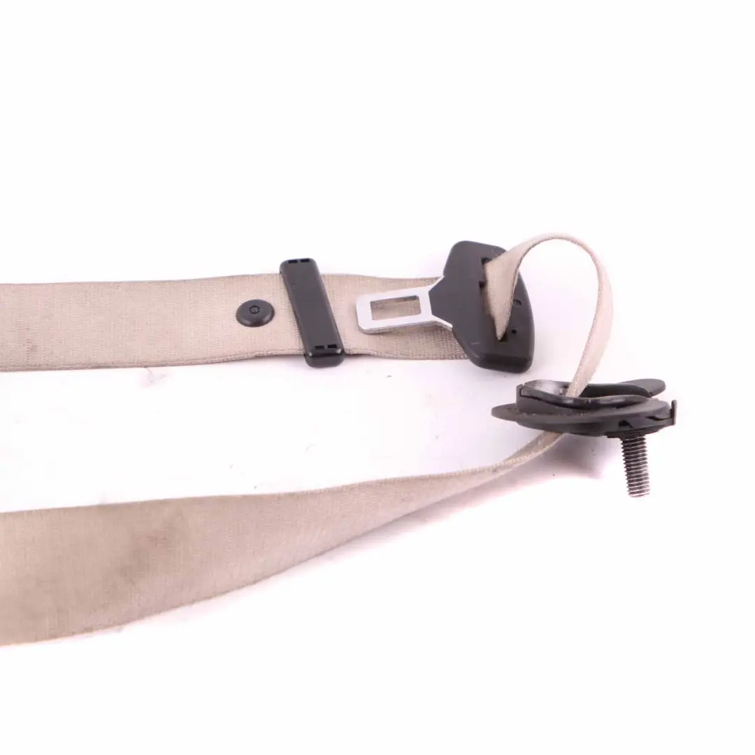 Upper Belt Front Right O/S Seatbelt Oyster to BMW F01 F02 F10 F11 Seat with Part number 9164510 BMW F01 F02 F10 F11 Seat Upper Belt Front Right O/S Seatbelt Oyster - SKU rhd-9164510 - Part number 9164510