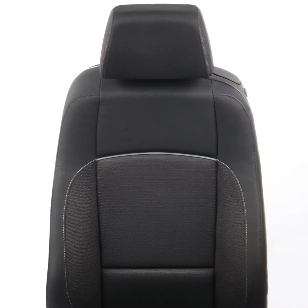Front Left N/S Cloth Fabric Side Seat Network Anthracite Memory to BMW E81 E82 with Part number 9164811 BMW E81 E82 Front Left N/S Cloth Fabric Side Seat Network Anthracite Memory - SKU rhd-9164811-1 - Part number 9164811