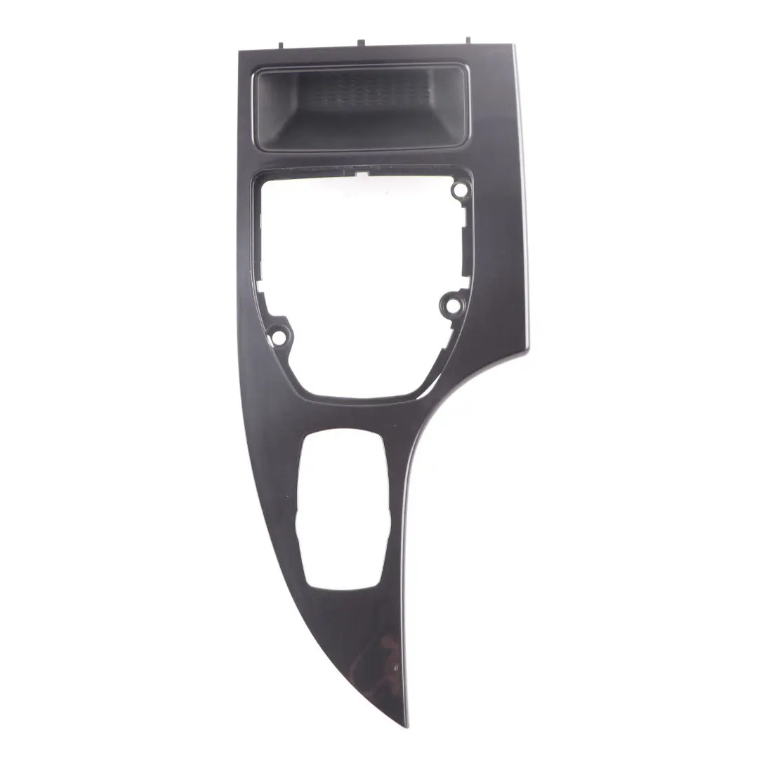 BMW E60 E61 LCI Cover Centre Console Trim Oddments Tray Frame Black 9165253