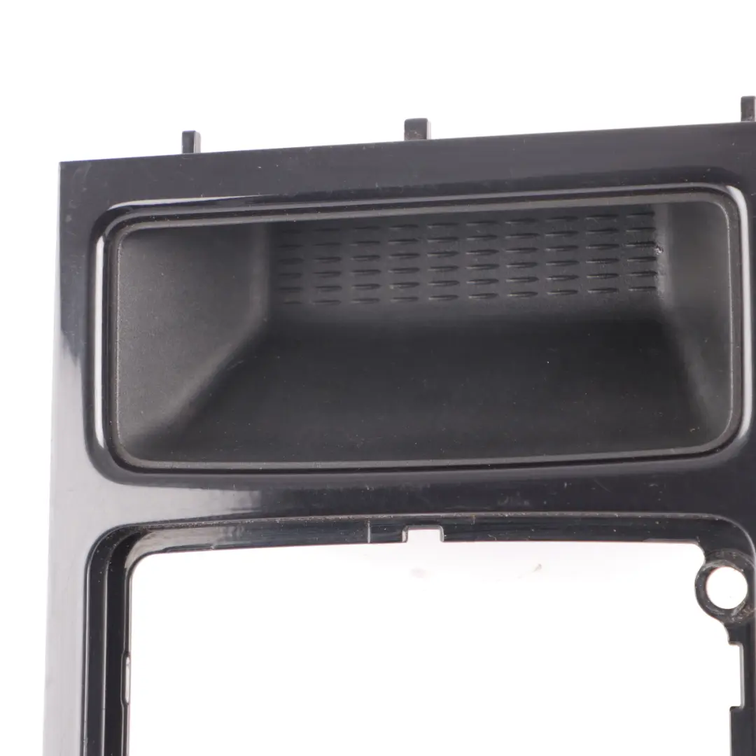 Centre Console Trim Oddments Tray Frame Black to BMW E60 E61 LCI Cover with Part number 9165253 BMW E60 E61 LCI Cover Centre Console Trim Oddments Tray Frame Black - SKU rhd-9165253 - Part number 9165253