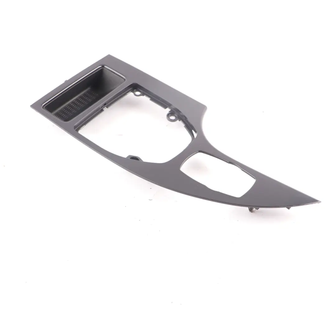 Centre Console Trim Oddments Tray Frame Black to BMW E60 E61 LCI Cover with Part number 9165253 BMW E60 E61 LCI Cover Centre Console Trim Oddments Tray Frame Black - SKU rhd-9165253 - Part number 9165253