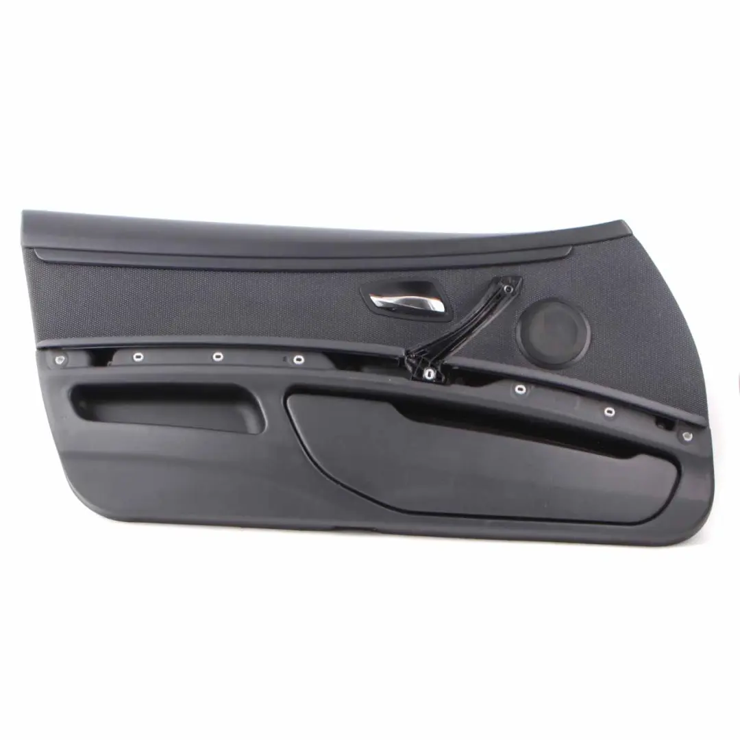 Door Card Front Left N/S Lining Trim Panel Fabric Alcantara to BMW E92 E93 with Part number 9165567 BMW E92 E93 Door Card Front Left N/S Lining Trim Panel Fabric Alcantara - SKU rhd-9165567 - Part number 9165567