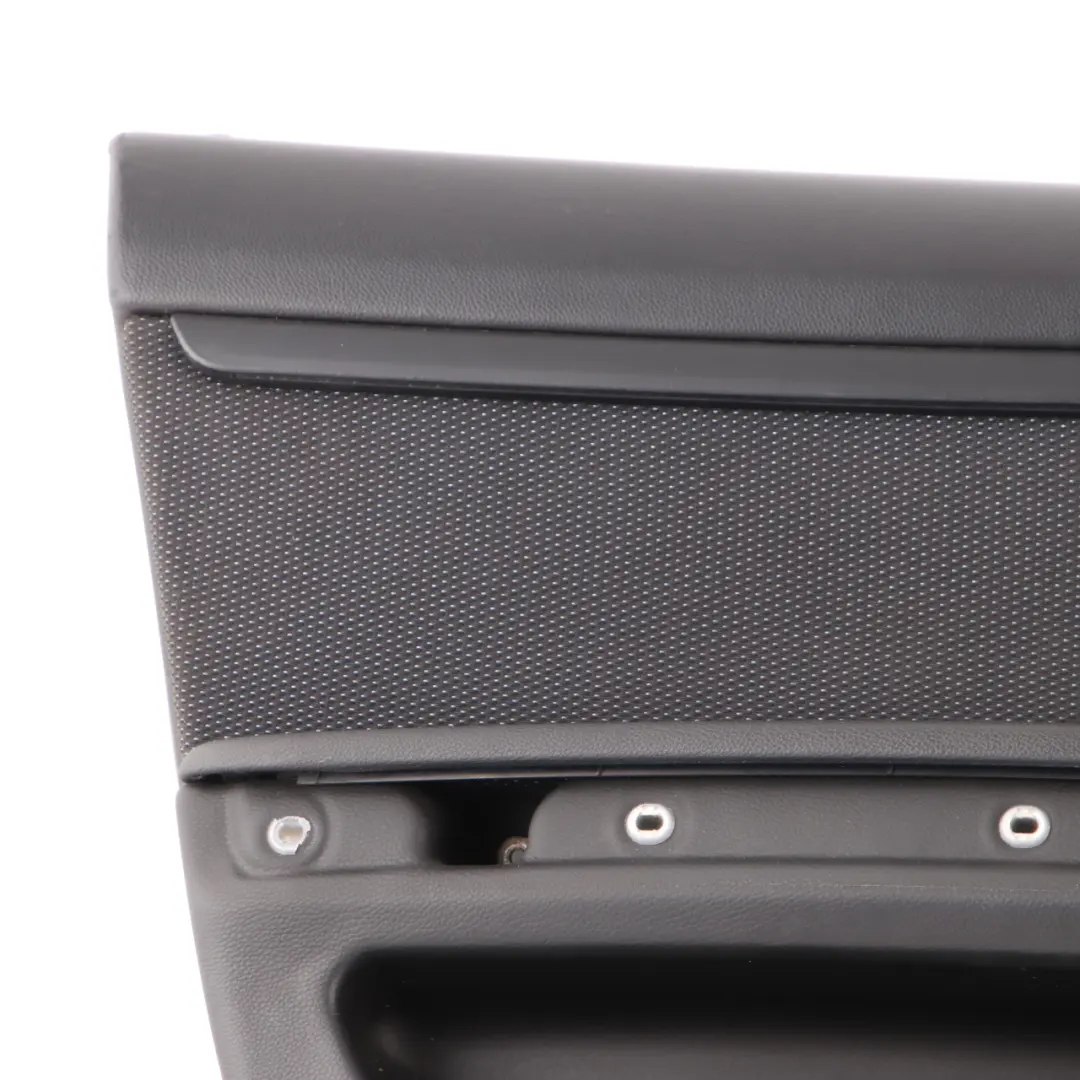 Door Card Front Left N/S Lining Trim Panel Fabric Alcantara to BMW E92 E93 with Part number 9165567 BMW E92 E93 Door Card Front Left N/S Lining Trim Panel Fabric Alcantara - SKU rhd-9165567 - Part number 9165567