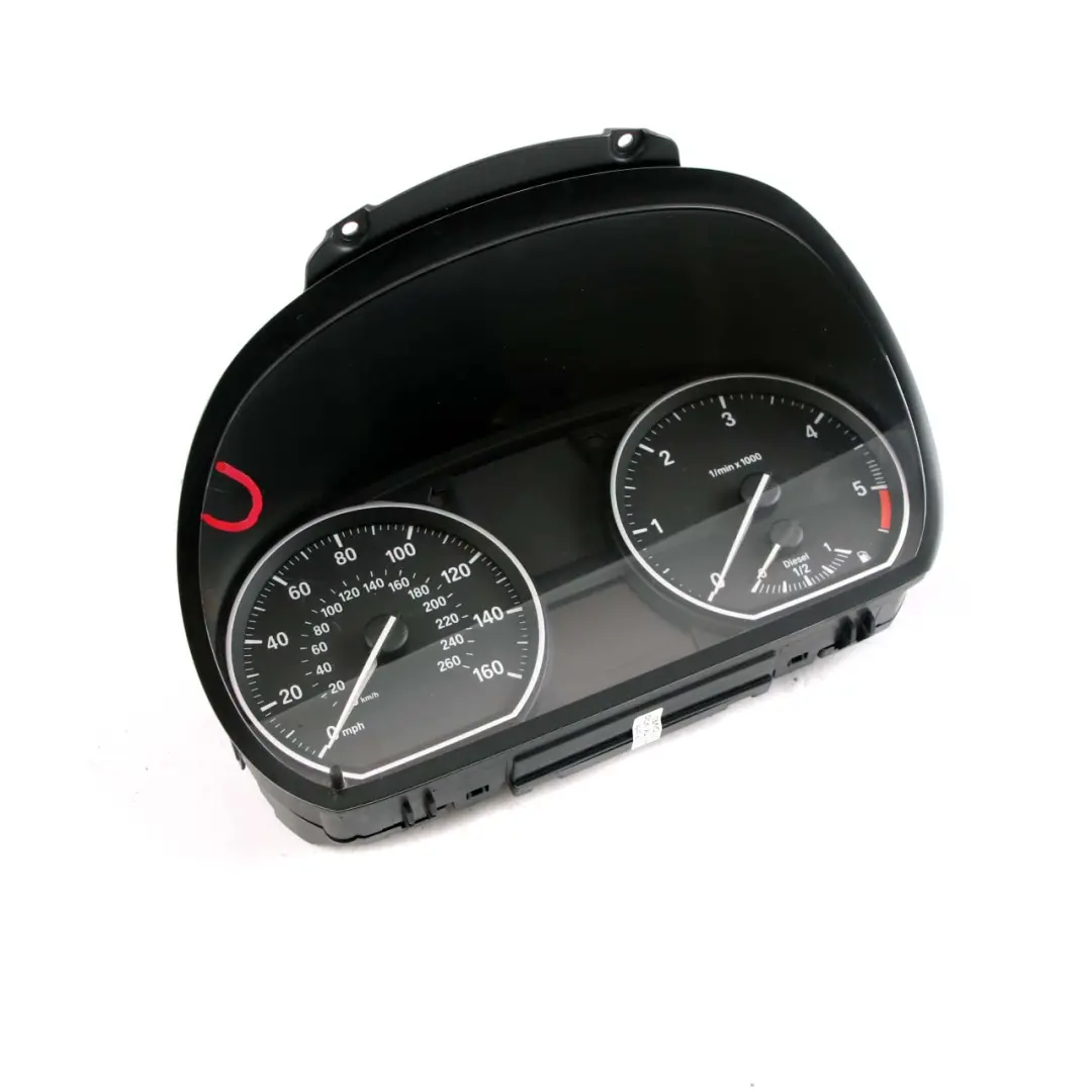 N47S 1 Speedo Clocks Instruments MPH Manual to BMW E81 E82 E88 E87 123d with Part number 9166826 BMW E81 E82 E88 E87 123d N47S 1 Speedo Clocks Instruments MPH Manual - SKU rhd-9166826-1 - Part number 9166826