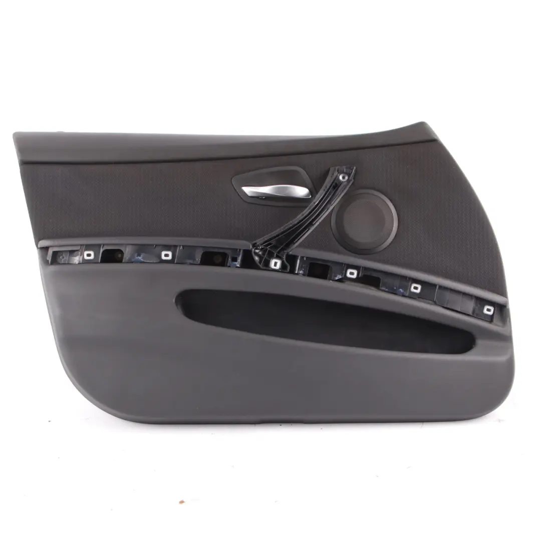 Door Card Lining Front Left N/S Cloth Fabric Anthracite to BMW E90 E91 LCI with Part number 51419167791 BMW E90 E91 LCI Door Card Lining Front Left N/S Cloth Fabric Anthracite - SKU rhd-9167791 - Part number 51419167791