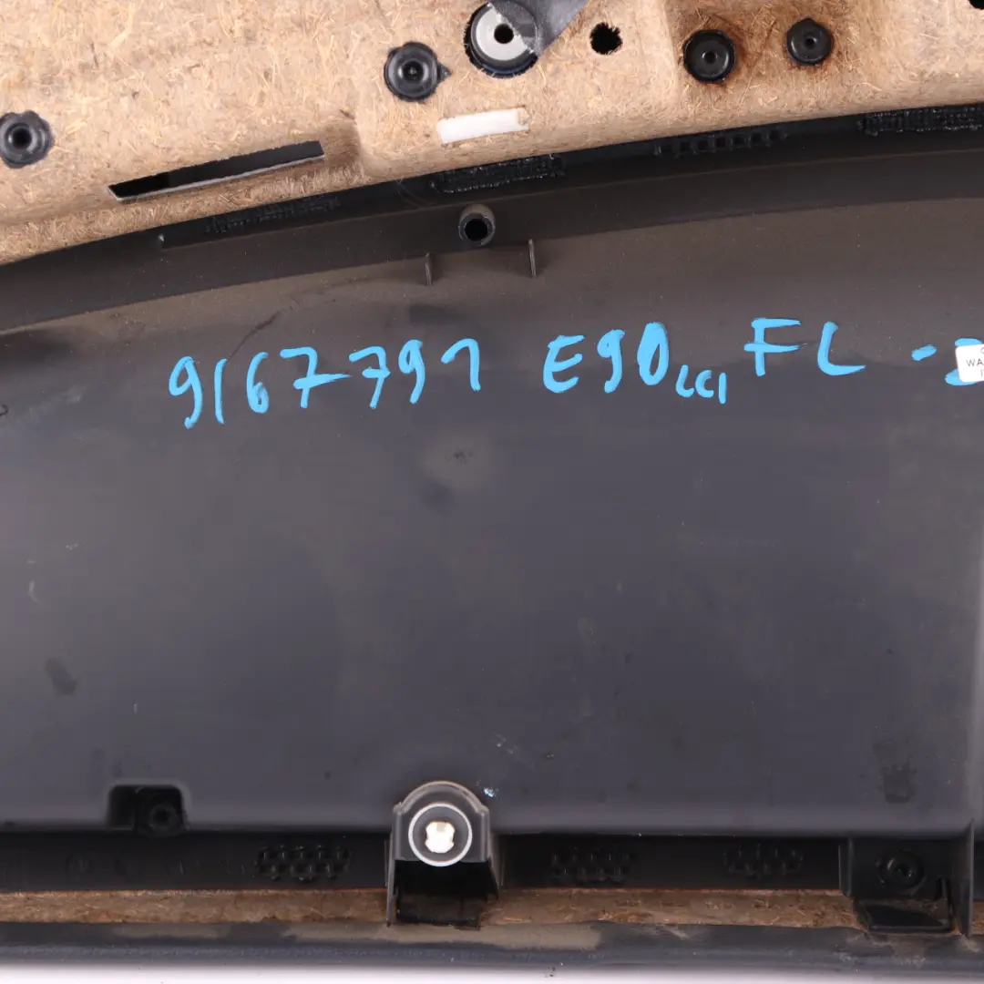 Door Card Lining Front Left N/S Cloth Fabric Anthracite to BMW E90 E91 LCI with Part number 51419167791 BMW E90 E91 LCI Door Card Lining Front Left N/S Cloth Fabric Anthracite - SKU rhd-9167791 - Part number 51419167791