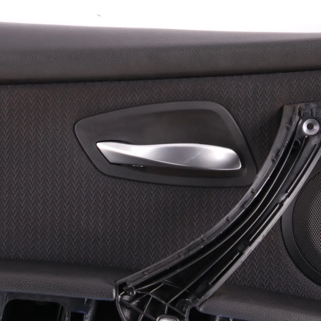 BMW E90 E91 LCI Door Card Lining Front Left N/S Cloth Fabric Anthracite - SKU rhd-9167791 - Part number 51419167791