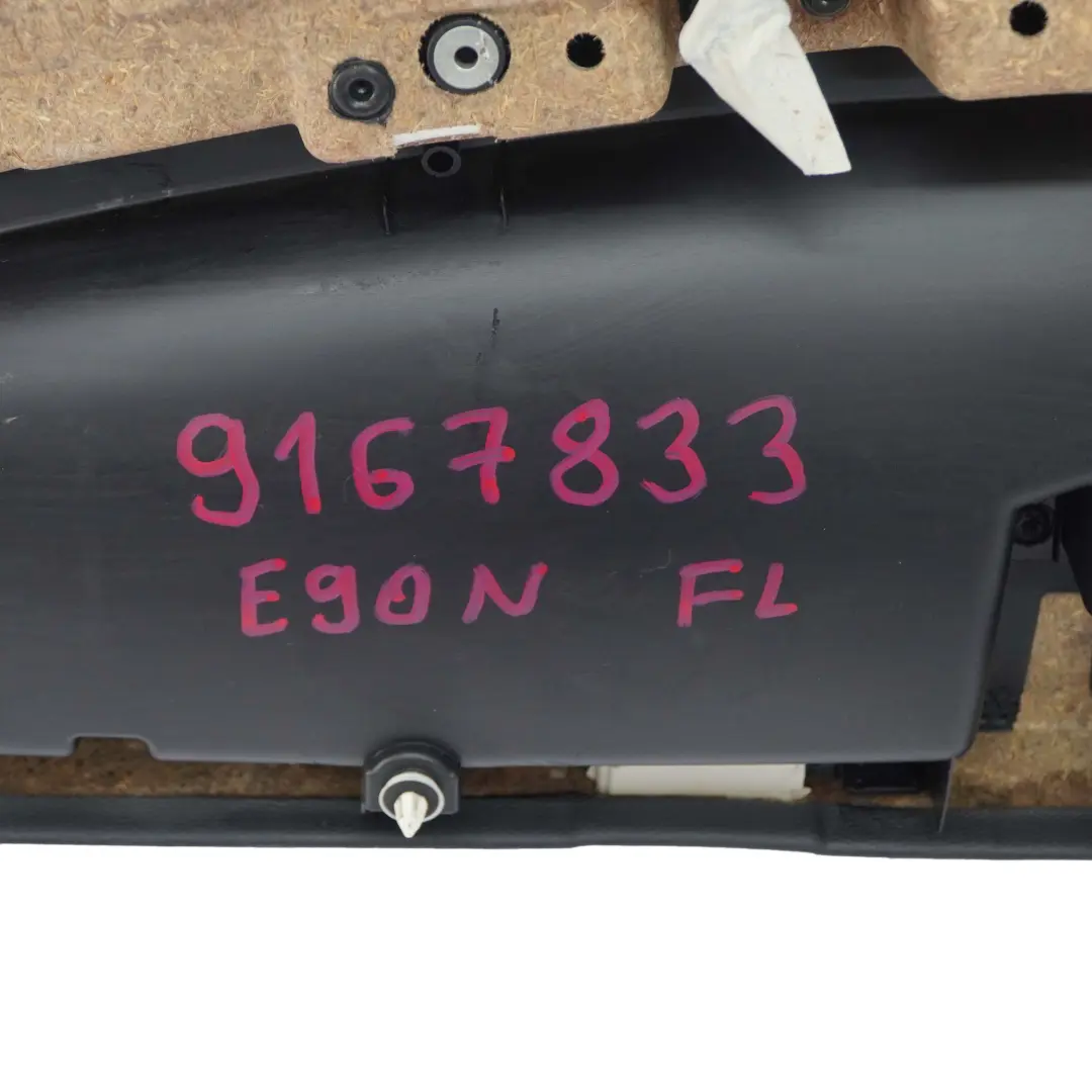 BMW 3 Series E90 LCI Front Left N/S Door Card Panel Leather Dakota Saddle Brown - SKU rhd-9167833 - Part number 9167833