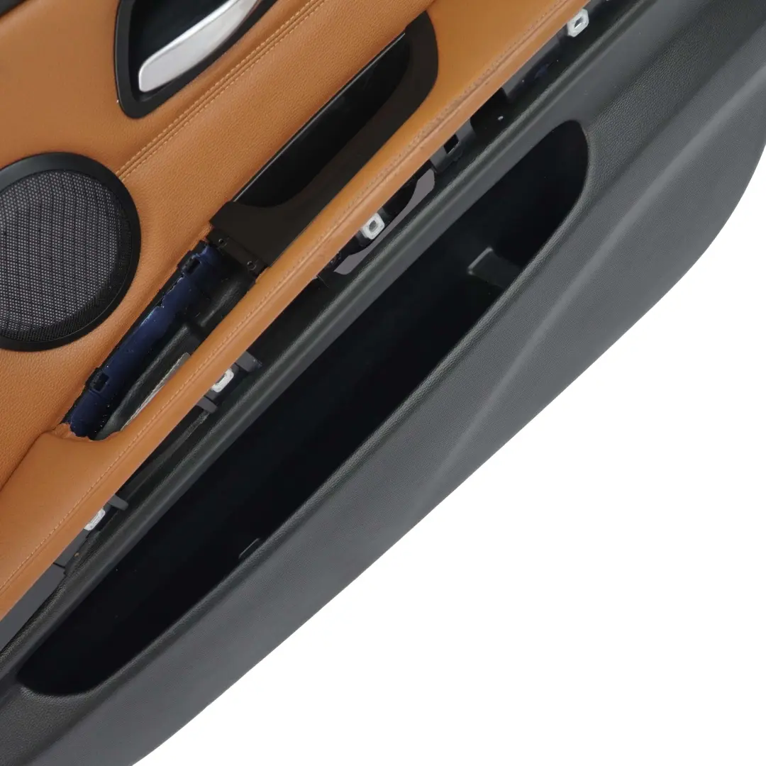 Front Right O/S Door Card Panel Leather Dakota Saddle Brown to BMW 3 Series E90 LCI with Part number 9167834 BMW 3 Series E90 LCI Front Right O/S Door Card Panel Leather Dakota Saddle Brown - SKU rhd-9167834 - Part number 9167834