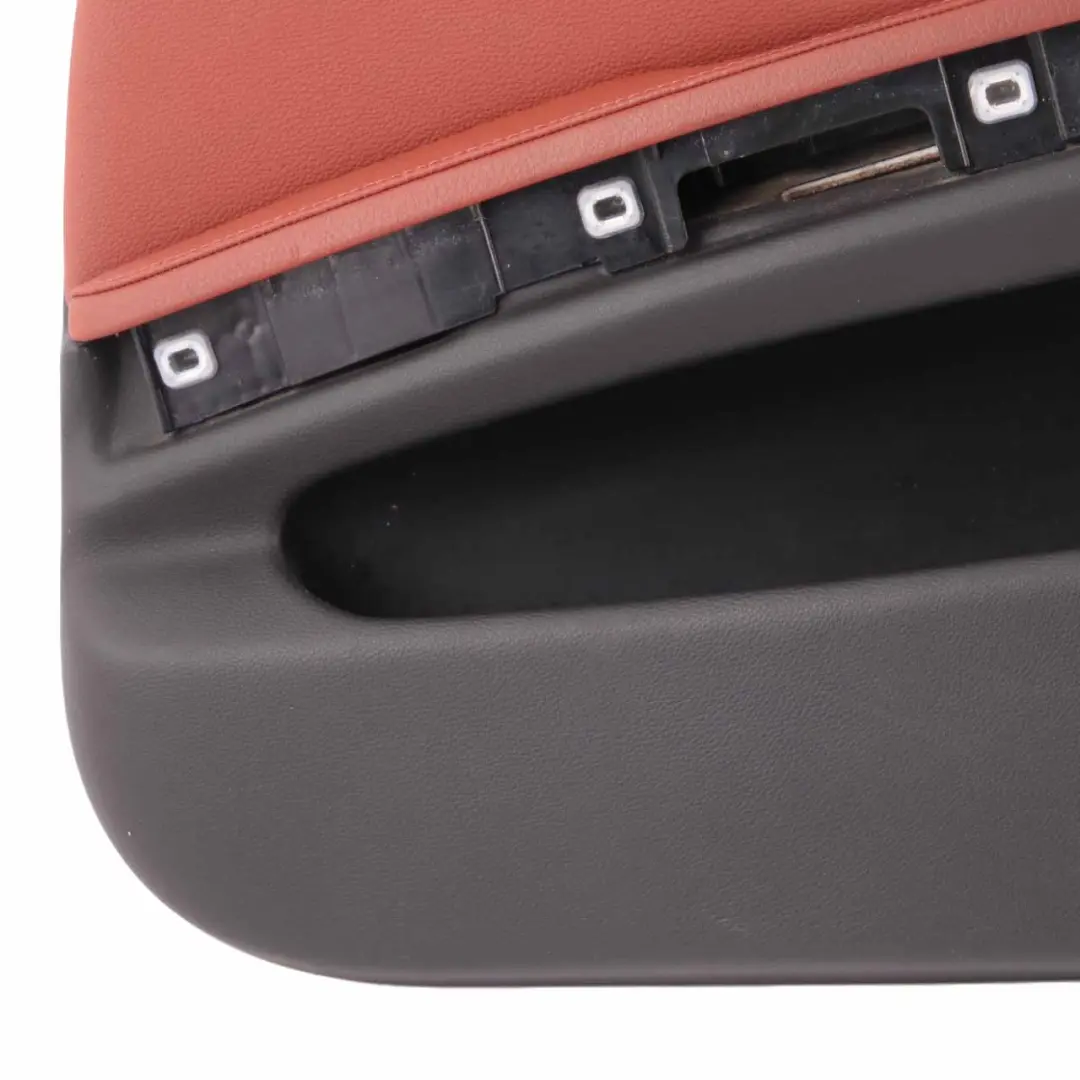 BMW E90 E91 Door Card Front Right O/S Trim Panel Leather Dakota Red Brown - SKU rhd-9167838 - Part number 9167838