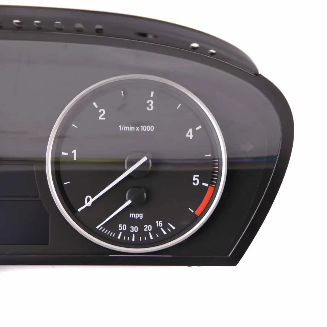  Instrument Cluster BMW E60 E61 LCI Clocks Speedo Control Unit Automatic - SKU rhd-9168865-1 - Part number 9168865