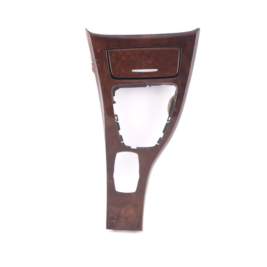 Centre Console BMW E90 E91 LCI Decor Cover Storage Wood Nutwood Nussbaumwurzel to with Part number 9170900 Centre Console BMW E90 E91 LCI Decor Cover Storage Wood Nutwood Nussbaumwurzel - SKU rhd-9170900 - Part number 9170900