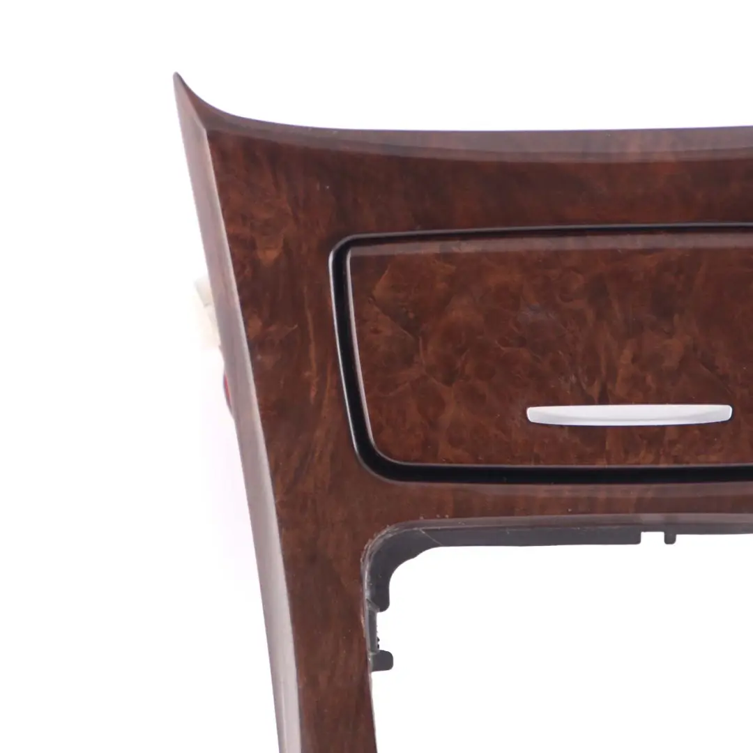 Centre Console BMW E90 E91 LCI Decor Cover Storage Wood Nutwood Nussbaumwurzel to with Part number 9170900 Centre Console BMW E90 E91 LCI Decor Cover Storage Wood Nutwood Nussbaumwurzel - SKU rhd-9170900 - Part number 9170900