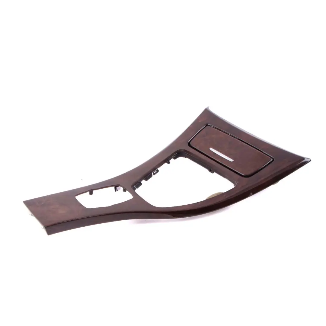 Centre Console BMW E90 E91 LCI Decor Cover Storage Wood Nutwood Nussbaumwurzel to with Part number 9170900 Centre Console BMW E90 E91 LCI Decor Cover Storage Wood Nutwood Nussbaumwurzel - SKU rhd-9170900 - Part number 9170900