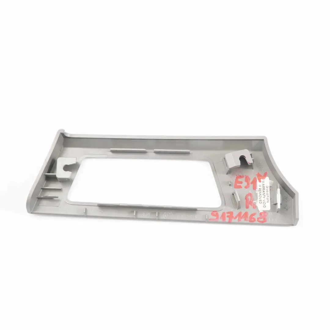  Dashboard Cover BMW E90 E91 LCI Trim Panel Spacegrau High Gloss Right O/S - SKU rhd-9171168 - Part number 9171168