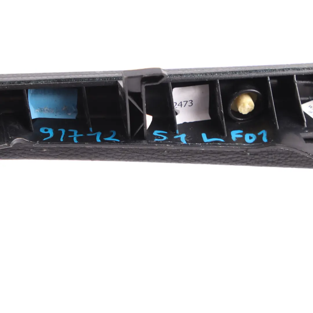 Centre Console Trim BMW F01 F02 Right O/S Cover Strip Leather Black to with Part number 9171251 Centre Console Trim BMW F01 F02 Right O/S Cover Strip Leather Black - SKU rhd-9171251 - Part number 9171251