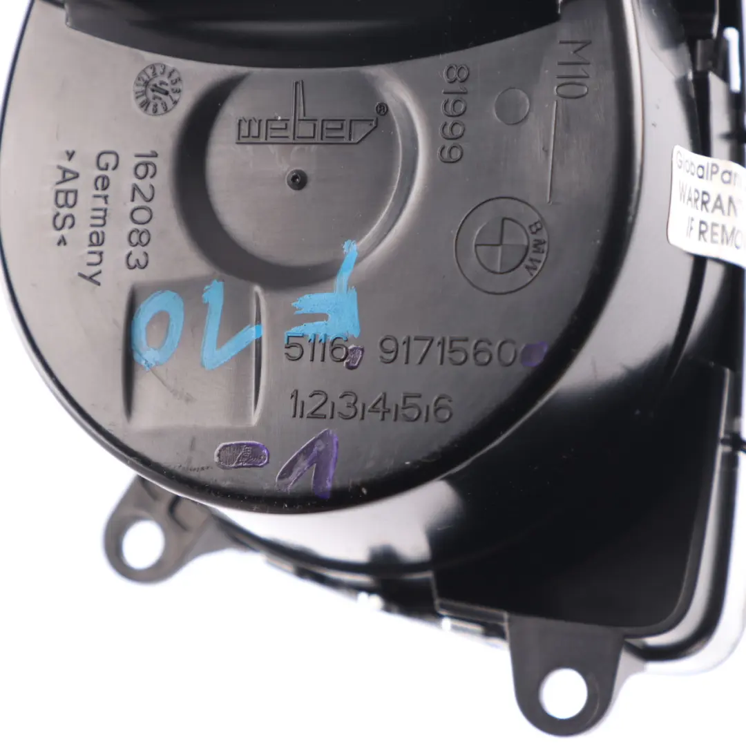 Holder BMW F10 F11 LCI Drink Centre Console Middle Chrome 9171560 to Cup with Part number 9171561 Cup Holder BMW F10 F11 LCI Drink Centre Console Middle Chrome 9171560 - SKU rhd-9171561-1 - Part number 9171561