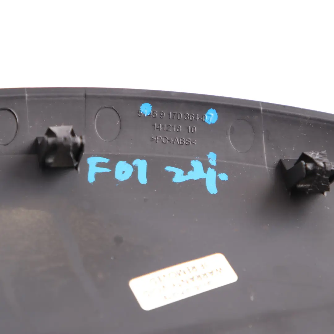  Head-Up Display BMW F01 F02 Trim Panel Cover Frame Dashboard Screen 9170364 - SKU rhd-9172954 - Part number 9172954