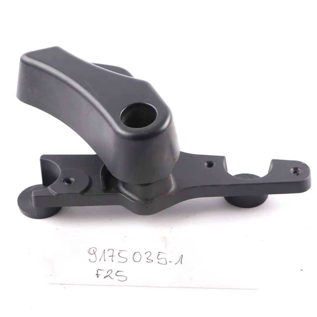 Lever Engine Hood Mechanism Black to BMW X3 F25 X4 F26 with Part number 9175035 BMW X3 F25 X4 F26 Lever Engine Hood Mechanism Black - SKU rhd-9175035 - Part number 9175035