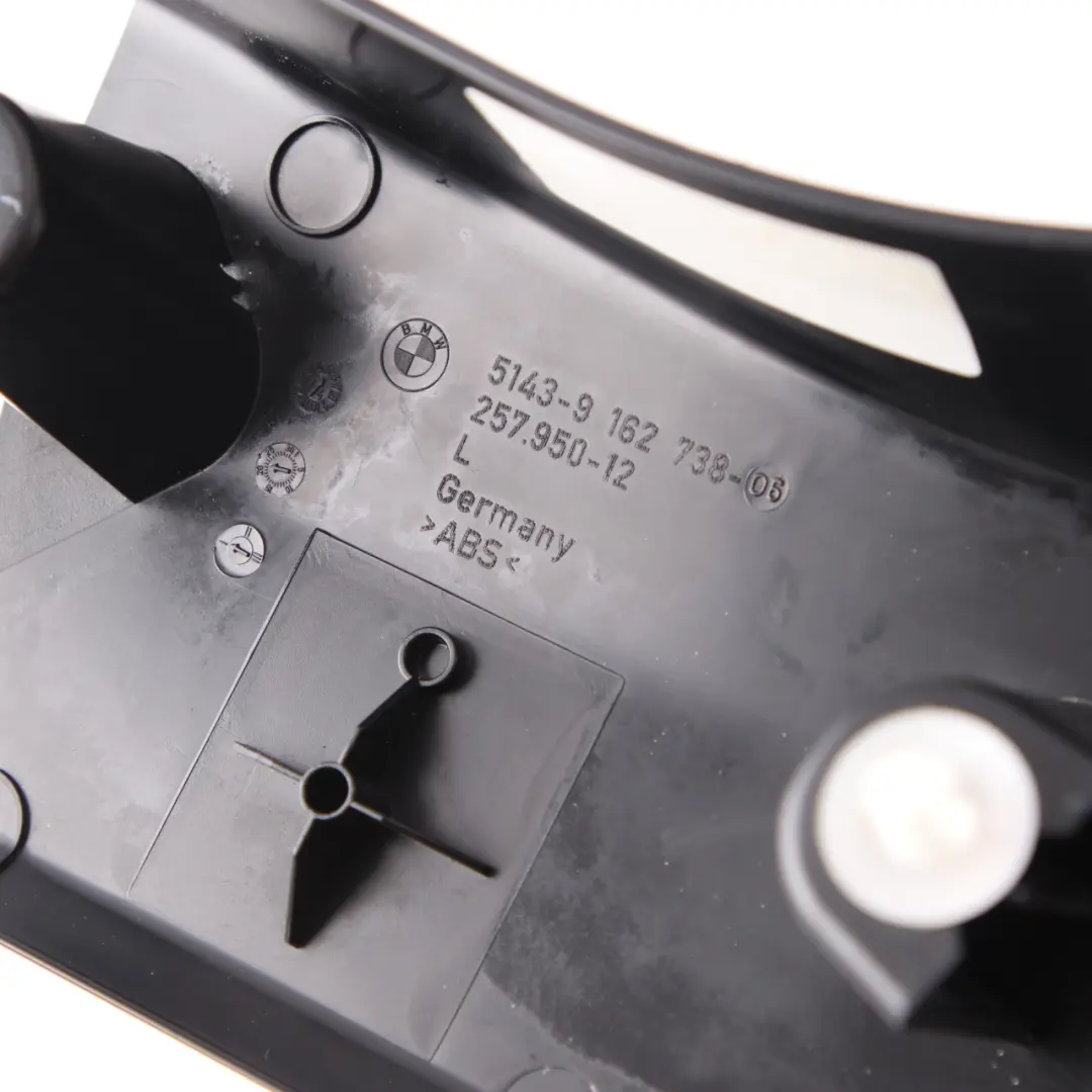 Lateral Trim Panel Cover Bottom Front Left N/S Black to BMW F10 F11 with Part number 9176661 BMW F10 F11 Lateral Trim Panel Cover Bottom Front Left N/S Black - SKU rhd-9176661-1 - Part number 9176661