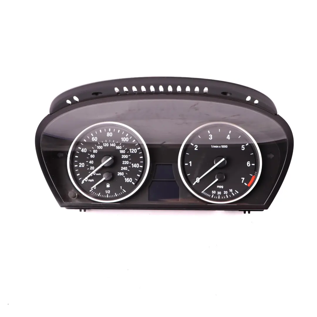 BMW 5 E60 E61 Petrol Instrument Cluster Speedo Clocks MPH Automatic - SKU rhd-9177252 - Part number 9177252