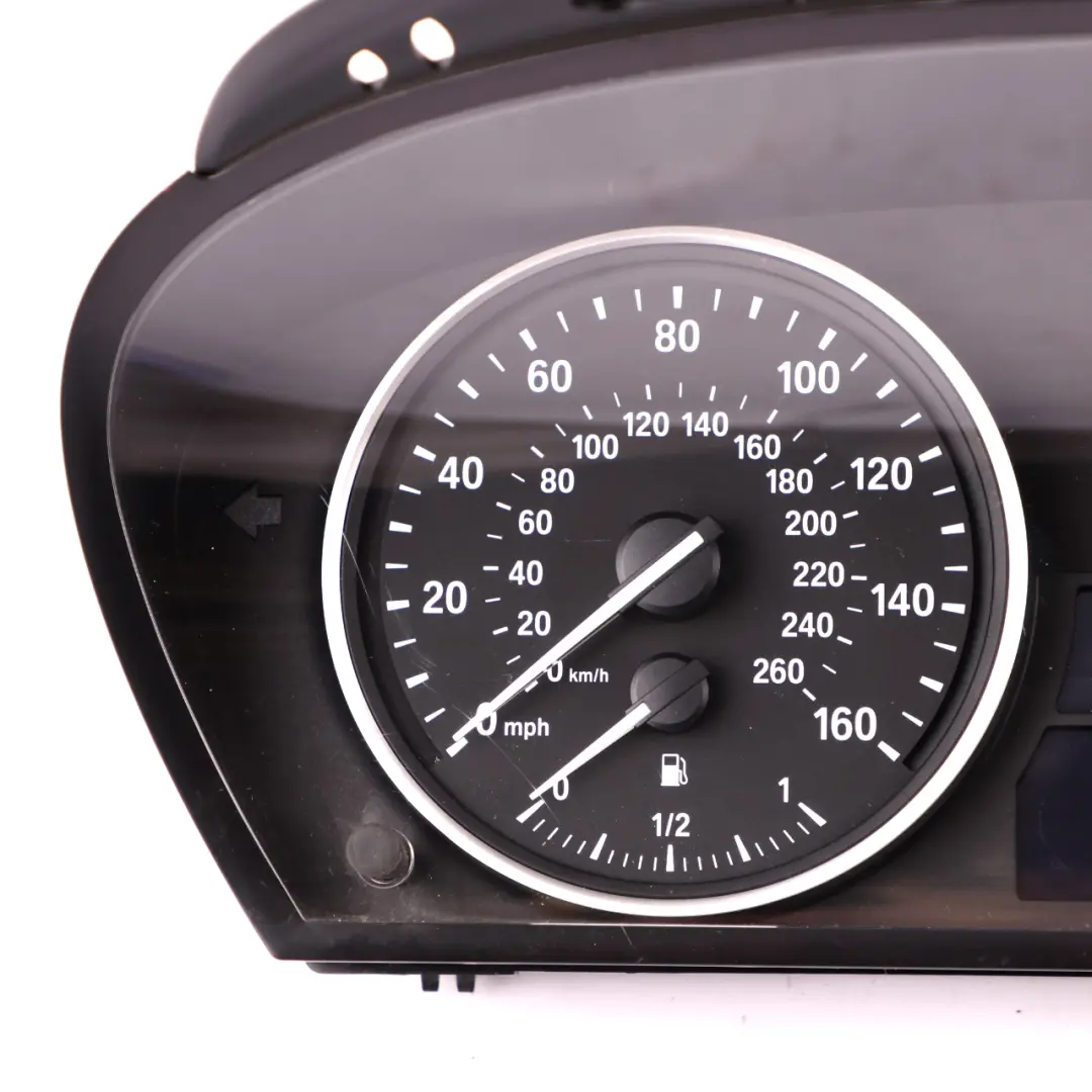 BMW 5 E60 E61 Petrol Instrument Cluster Speedo Clocks MPH Automatic - SKU rhd-9177252 - Part number 9177252