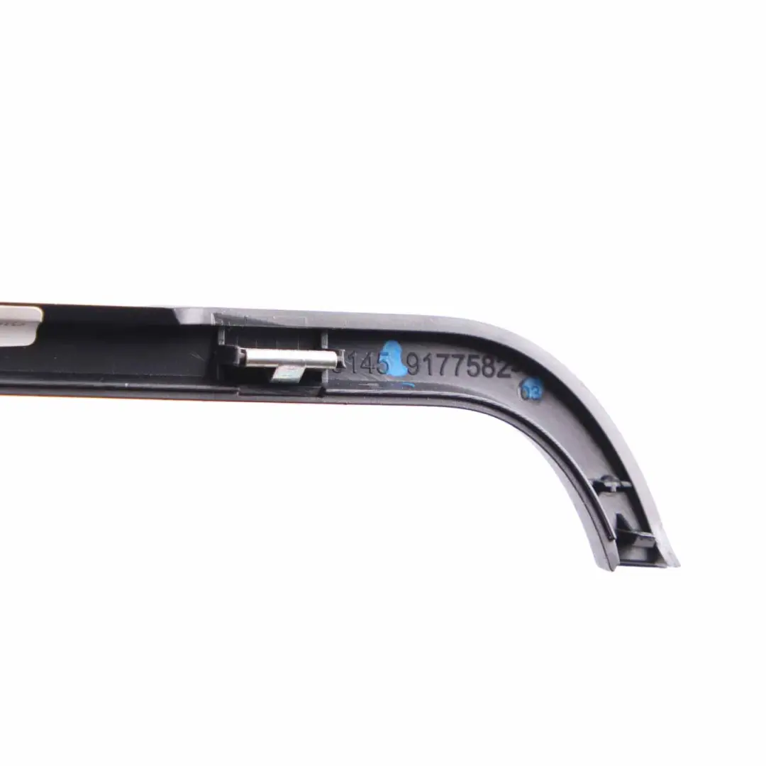  Dashboard Cover Trim BMW F01 F02 Dash Strip Front Black - SKU rhd-9177582 - Part number 9177582