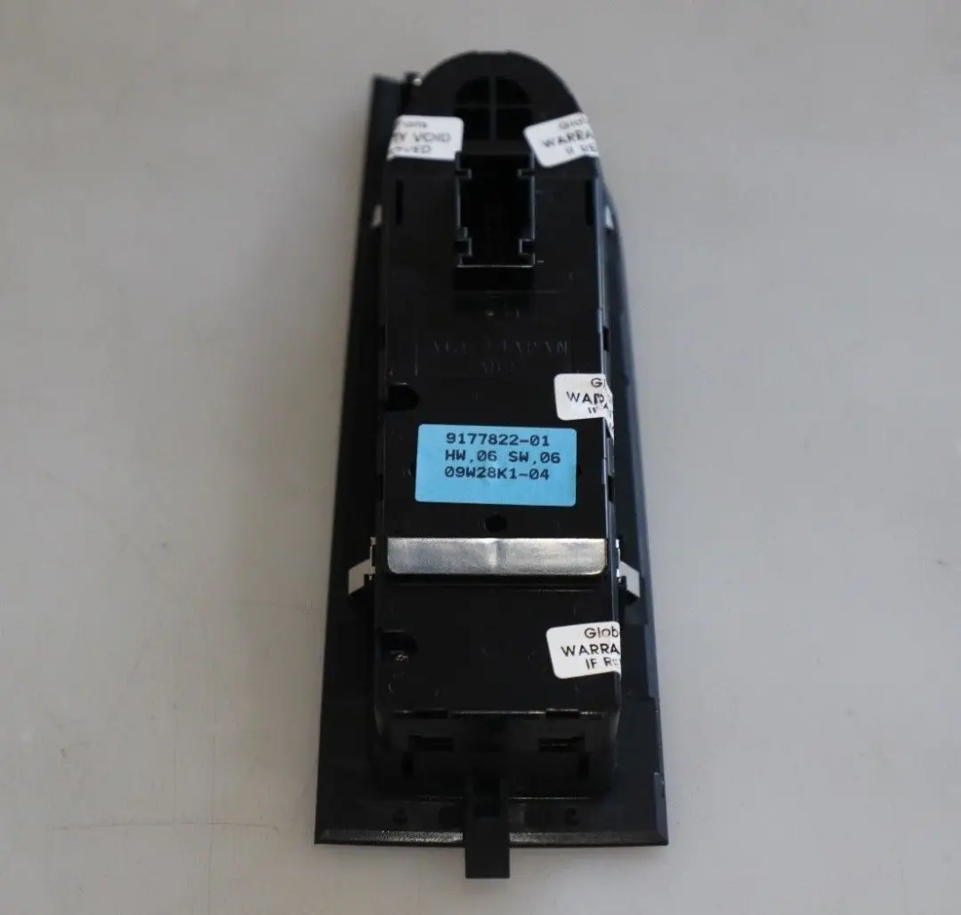Switch Window Lifter Driver's Side 9216107 to BMW Z4 E89 Cabrio Roadster with Part number 9177822 BMW Z4 E89 Cabrio Roadster Switch Window Lifter Driver's Side 9216107 - SKU RHD-9177822 - Part number 9177822