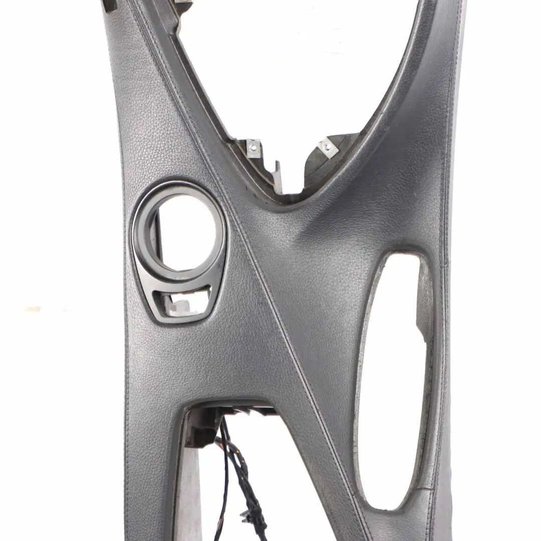 BMW E63 E64 Centre Middle Console Armrest Cup Drink Holder Leather Black - SKU rhd-9179982-1 - Part number 9179982